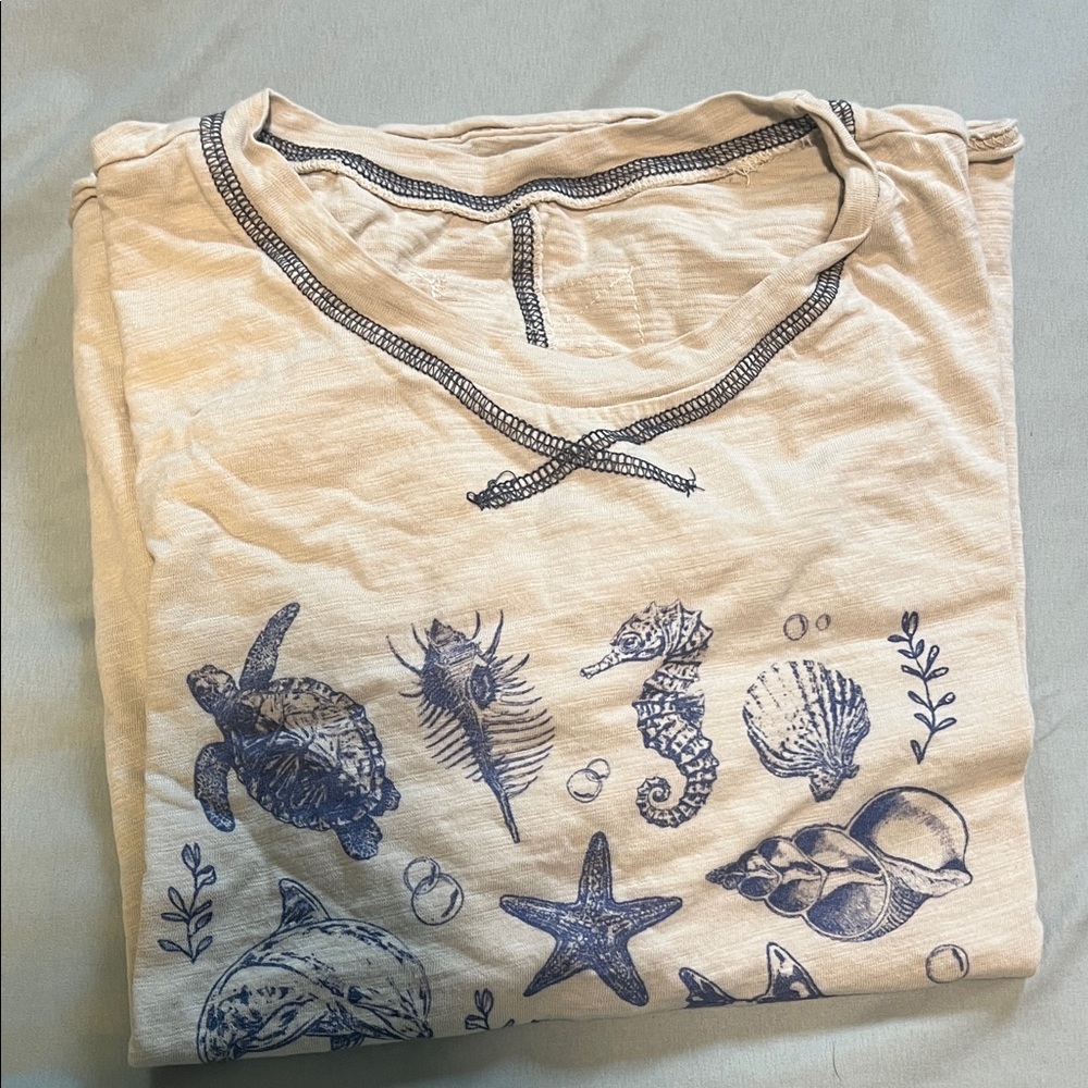 Boho Sea Life Graphic Tee